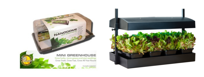 Sunblaster Growlight Mini Greenhouse and Growlight Garden Kits