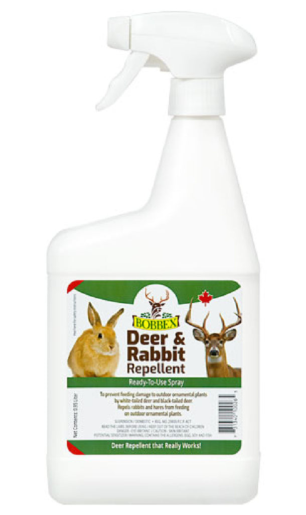 Bobbex Deer & Rabbit Repellent is proven to be the most effective long-lasting spray on the market. Effective, Eco-Friendly, Long-Lasting, Detering Deer and Rabbits from your plants. Protect your plants like tulips & roses from deer & rabbits 